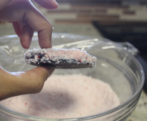 Choco Peppermint Rolling Edges