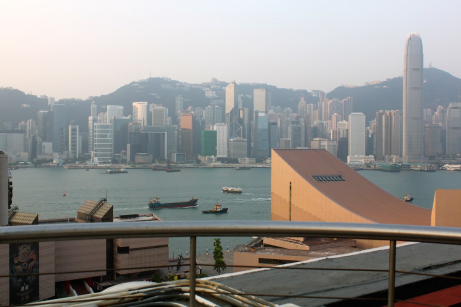 View of Hong Kong Island From Sheraton