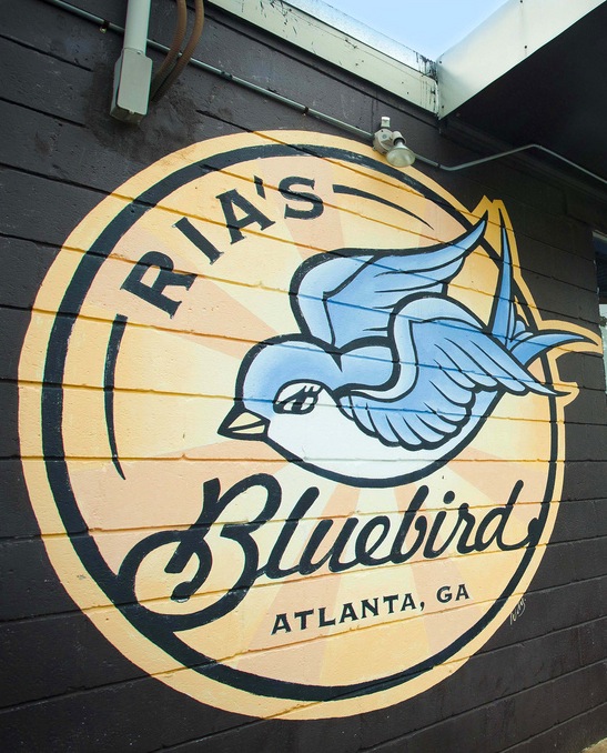 Ria's Bluebird Logo