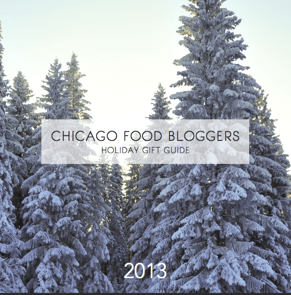Chicago Food Bloggers Gift Guide Cover