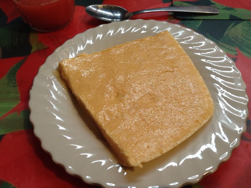 Christmas Lunch Bogotá Flan
