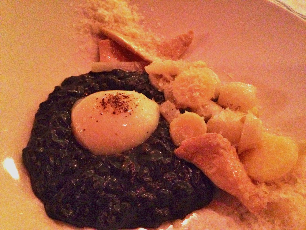 Dusek's Black & White Risotto