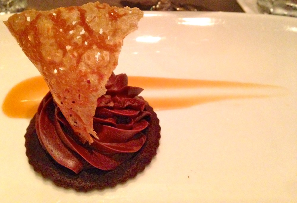 Sepia Ancho Chocolate Mousse Tart