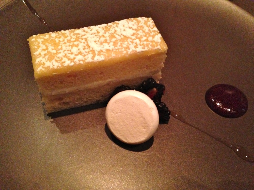 Sepia Lemon Ricotta Cake