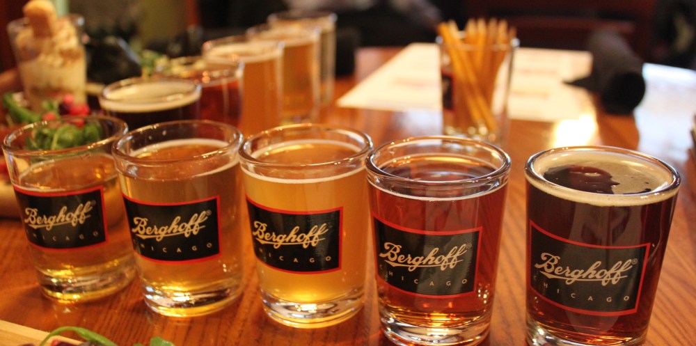 Berghoff Chicago Beer Flight CCBW