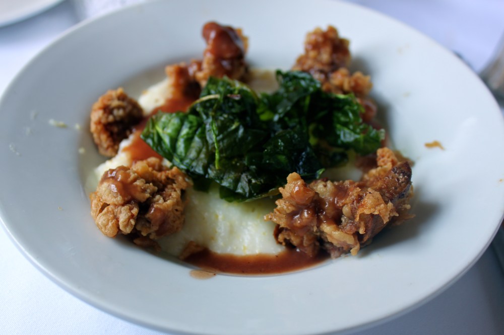 Olde Pink House Fried Chicken Livers