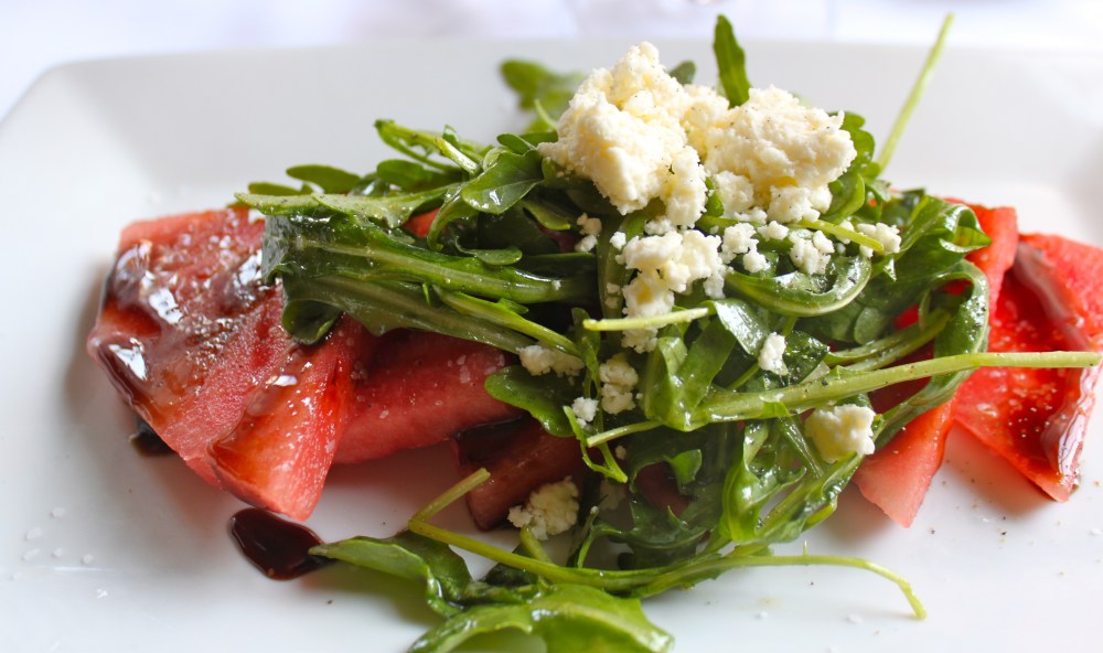 The Olde Pink House Salted Watermelon Special