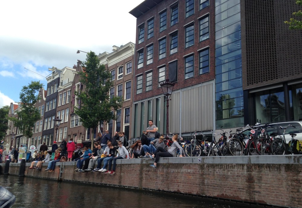 Amsterdam Waiting For Boat