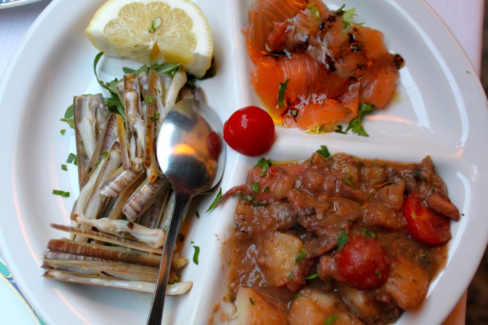 Angelo Masuccio Salerno Italy Seafood Antipasti