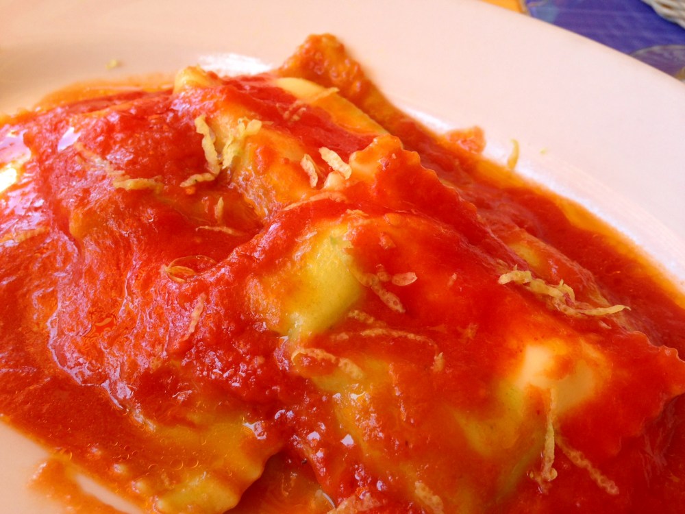 Bar Bagni D'Arienzo Lemon Ravioli