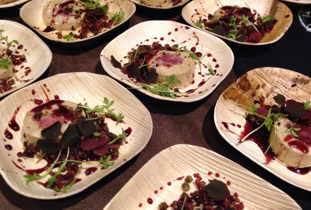 Taste America Chicago Foie Gras Boar Tenderloin with Pomegranate