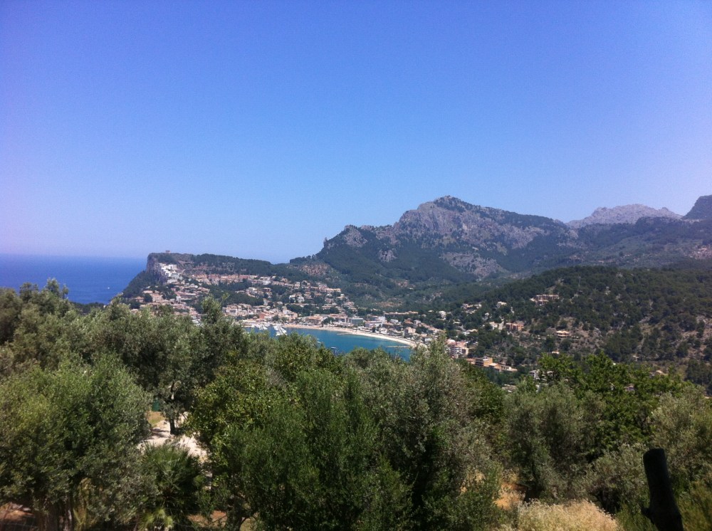 View From Hike To Port de Soller‏