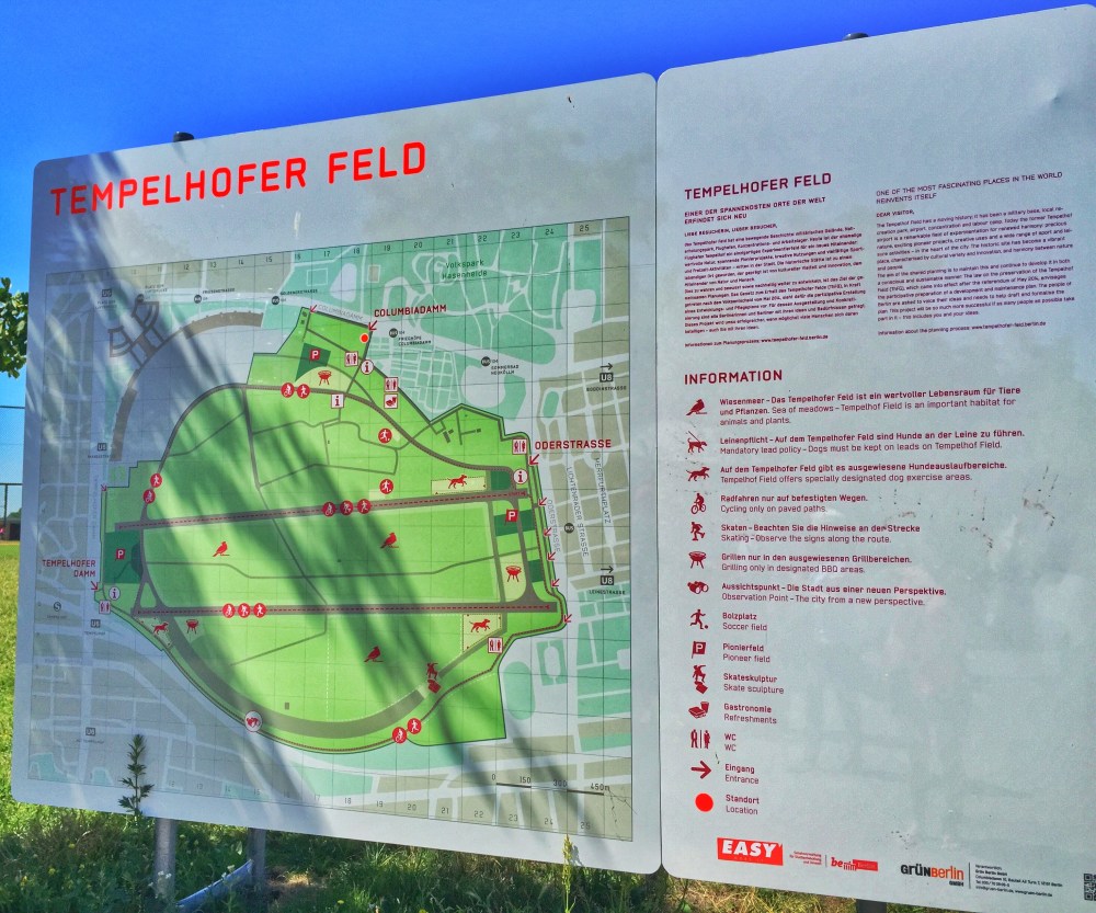 Tempelhof Berlin Map