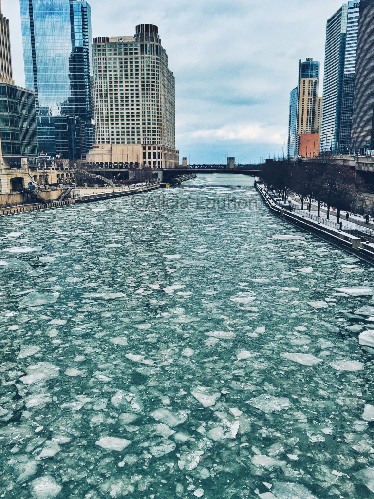 Chicago River Jan 2016 Winter