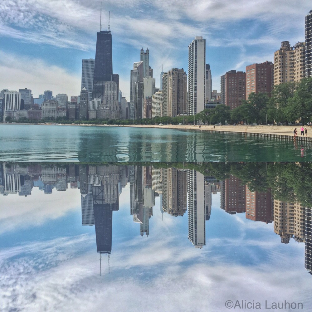 Summer In Chicago Reflection